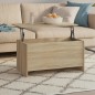 vidaXL Couchtisch Sonoma-Eiche 102x55,5x52,5 cm Holzwerkstoff vidaXL Couchtisch Sonoma-Eiche 102x55,5x52,5 cm Holzwerkstoff