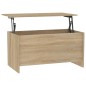 vidaXL Couchtisch Sonoma-Eiche 102x55,5x52,5 cm Holzwerkstoff vidaXL Couchtisch Sonoma-Eiche 102x55,5x52,5 cm Holzwerkstoff