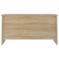 vidaXL Couchtisch Sonoma-Eiche 102x55,5x52,5 cm Holzwerkstoff vidaXL Couchtisch Sonoma-Eiche 102x55,5x52,5 cm Holzwerkstoff