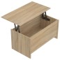 vidaXL Couchtisch Sonoma-Eiche 102x55,5x52,5 cm Holzwerkstoff vidaXL Couchtisch Sonoma-Eiche 102x55,5x52,5 cm Holzwerkstoff