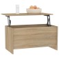 vidaXL Couchtisch Sonoma-Eiche 102x55,5x52,5 cm Holzwerkstoff vidaXL Couchtisch Sonoma-Eiche 102x55,5x52,5 cm Holzwerkstoff