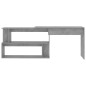 vidaXL Eckschreibtisch Betongrau 200x50x76 cm Holzwerkstoff vidaXL Eckschreibtisch Betongrau 200x50x76 cm Holzwerkstoff
