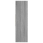 vidaXL Bücherregal Grau Sonoma 97,5x29,5x100 cm Holzwerkstoff vidaXL Bücherregal Grau Sonoma 97,5x29,5x100 cm Holzwerkstoff