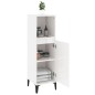 vidaXL Badschrank Hochglanz-Weiß 30x30x100 cm Holzwerkstoff vidaXL Badschrank Hochglanz-Weiß 30x30x100 cm Holzwerkstoff