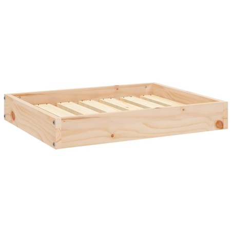 vidaXL Hundebett 61,5x49x9 cm Massivholz Kiefer