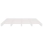 vidaXL Palettenbett Weiß 120x190 cm Massivholz Kiefer vidaXL Palettenbett Weiß 120x190 cm Massivholz Kiefer