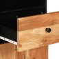 vidaXL Badschrank 38x33x160 cm Massivholz Akazie vidaXL Badschrank 38x33x160 cm Massivholz Akazie