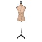 Damenbüste Schneiderpuppe Büste Torso Angezogen Mannequin Jute Damenbüste Schneiderpuppe Büste Torso Angezogen Mannequin Jute