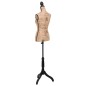Damenbüste Schneiderpuppe Büste Torso Angezogen Mannequin Jute Damenbüste Schneiderpuppe Büste Torso Angezogen Mannequin Jute