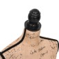 Damenbüste Schneiderpuppe Büste Torso Angezogen Mannequin Jute Damenbüste Schneiderpuppe Büste Torso Angezogen Mannequin Jute
