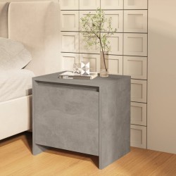 vidaXL Nachttisch Betongrau 45x34x44,5 cm Holzwerkstoff