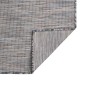 vidaXL Outdoor-Teppich Flachgewebe 80x150 cm Braun und Blau vidaXL Outdoor-Teppich Flachgewebe 80x150 cm Braun und Blau