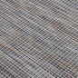 vidaXL Outdoor-Teppich Flachgewebe 80x150 cm Braun und Blau vidaXL Outdoor-Teppich Flachgewebe 80x150 cm Braun und Blau