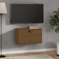 vidaXL Wandschrank Honigbraun 60x30x35 cm Massivholz Kiefer vidaXL Wandschrank Honigbraun 60x30x35 cm Massivholz Kiefer