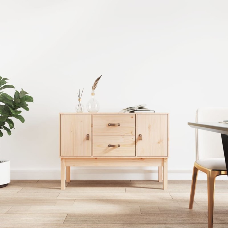 vidaXL Sideboard 110x40x78 cm Massivholz Kiefer vidaXL Sideboard 110x40x78 cm Massivholz Kiefer