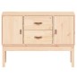 vidaXL Sideboard 110x40x78 cm Massivholz Kiefer vidaXL Sideboard 110x40x78 cm Massivholz Kiefer