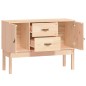 vidaXL Sideboard 110x40x78 cm Massivholz Kiefer vidaXL Sideboard 110x40x78 cm Massivholz Kiefer