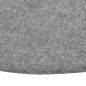 vidaXL Kunstrasen mit Noppen Durchm. 95 cm Grau Rund vidaXL Kunstrasen mit Noppen Durchm. 95 cm Grau Rund
