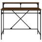 vidaXL Schreibtisch Braun Eichen-Optik 100x50x90cm Holzwerkstoff Eisen vidaXL Schreibtisch Braun Eichen-Optik 100x50x90cm Holzwerkstoff Eisen