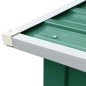 vidaXL Brennholzlager Verzinkter Stahl 330 x 92 x 153 cm Grün vidaXL Brennholzlager Verzinkter Stahl 330 x 92 x 153 cm Grün