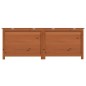 vidaXL Outdoor-Kissenbox Braun 150x50x56 cm Massivholz Tanne vidaXL Outdoor-Kissenbox Braun 150x50x56 cm Massivholz Tanne