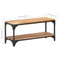 vidaXL Couchtisch 90x30x40 cm Massivholz Akazie vidaXL Couchtisch 90x30x40 cm Massivholz Akazie
