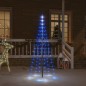 vidaXL LED-Weihnachtsbaum für Fahnenmast Blau 108 LEDs 180 cm vidaXL LED-Weihnachtsbaum für Fahnenmast Blau 108 LEDs 180 cm