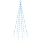 vidaXL LED-Weihnachtsbaum für Fahnenmast Blau 108 LEDs 180 cm vidaXL LED-Weihnachtsbaum für Fahnenmast Blau 108 LEDs 180 cm