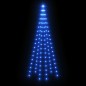 vidaXL LED-Weihnachtsbaum für Fahnenmast Blau 108 LEDs 180 cm vidaXL LED-Weihnachtsbaum für Fahnenmast Blau 108 LEDs 180 cm