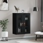 vidaXL Wandschrank Schwarz 69,5x34x90 cm vidaXL Wandschrank Schwarz 69,5x34x90 cm