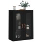 vidaXL Wandschrank Schwarz 69,5x34x90 cm vidaXL Wandschrank Schwarz 69,5x34x90 cm