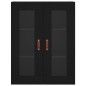 vidaXL Wandschrank Schwarz 69,5x34x90 cm vidaXL Wandschrank Schwarz 69,5x34x90 cm
