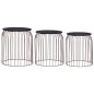 vidaXL Couchtische 3 Stk. Kupferfarben vidaXL Couchtische 3 Stk. Kupferfarben