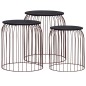 vidaXL Couchtische 3 Stk. Kupferfarben vidaXL Couchtische 3 Stk. Kupferfarben
