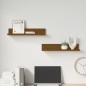 vidaXL Wandregale 2 Stk. Honigbraun 50x11x9 cm Massivholz Kiefer vidaXL Wandregale 2 Stk. Honigbraun 50x11x9 cm Massivholz Kiefer