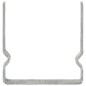 vidaXL Pfostenträger 6 Stk. Silbern 14×6×15 cm Verzinkter Stahl vidaXL Pfostenträger 6 Stk. Silbern 14×6×15 cm Verzinkter Stahl