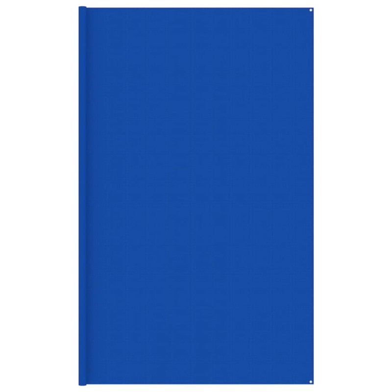 vidaXL Zeltteppich 400x500 cm Blau HDPE vidaXL Zeltteppich 400x500 cm Blau HDPE
