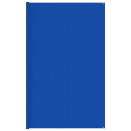 vidaXL Zeltteppich 400x500 cm Blau HDPE