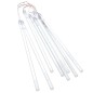 vidaXL LED Meteor-Lichter 8 Stk. 30 cm Blau 192 LEDs vidaXL LED Meteor-Lichter 8 Stk. 30 cm Blau 192 LEDs