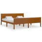vidaXL Massivholzbett Honigbraun Kiefernholz 180x200 cm vidaXL Massivholzbett Honigbraun Kiefernholz 180x200 cm