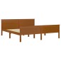 vidaXL Massivholzbett Honigbraun Kiefernholz 180x200 cm vidaXL Massivholzbett Honigbraun Kiefernholz 180x200 cm