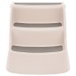 vidaXL Hundetreppe mit 3 Stufen Klappbar Creme 50x38x38 cm Kunststoff vidaXL Hundetreppe mit 3 Stufen Klappbar Creme 50x38x38 cm Kunststoff