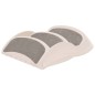 vidaXL Hundetreppe mit 3 Stufen Klappbar Creme 50x38x38 cm Kunststoff vidaXL Hundetreppe mit 3 Stufen Klappbar Creme 50x38x38 cm Kunststoff