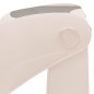 vidaXL Hundetreppe mit 3 Stufen Klappbar Creme 50x38x38 cm Kunststoff vidaXL Hundetreppe mit 3 Stufen Klappbar Creme 50x38x38 cm Kunststoff