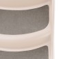 vidaXL Hundetreppe mit 3 Stufen Klappbar Creme 50x38x38 cm Kunststoff vidaXL Hundetreppe mit 3 Stufen Klappbar Creme 50x38x38 cm Kunststoff