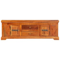 vidaXL TV-Schrank 119x30x40 cm Massivholz Akazie