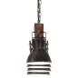 vidaXL Deckenlampe Industriestil Schwarz E27 Mangoholz vidaXL Deckenlampe Industriestil Schwarz E27 Mangoholz