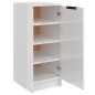 vidaXL Schuhschrank Hochglanz-Weiß 30x35x70 cm Holzwerkstoff vidaXL Schuhschrank Hochglanz-Weiß 30x35x70 cm Holzwerkstoff