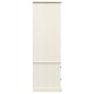 vidaXL Kleiderschrank VIGO Weiß 90x55x176 cm Massivholz Kiefer vidaXL Kleiderschrank VIGO Weiß 90x55x176 cm Massivholz Kiefer