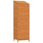 vidaXL Geräteschuppen Braun 55x52x174,5 cm Massivholz Tanne vidaXL Geräteschuppen Braun 55x52x174,5 cm Massivholz Tanne